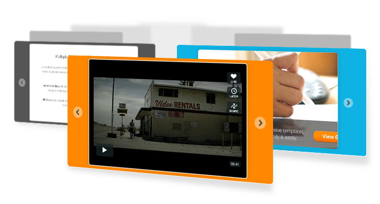 Video Slider, Image Slider, HTML Content Slider All-In-One!